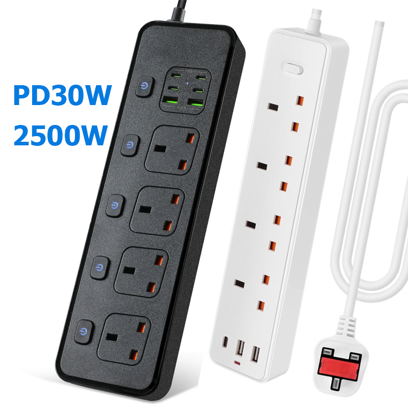 Power Strip Desk - Power Strip ซ็อกเก็ตไฟฟ้า UK ของฉัน SG