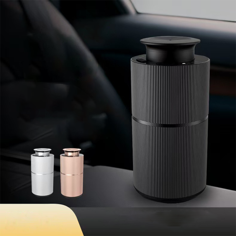 Home Office Gear - เครื่องกระจายกลิ่นอโรมาแบบพกพา ไร้น้ำ ใช้ในรถยนต์ บ้าน และออฟฟิศ ตัวเครื่องโลหะ