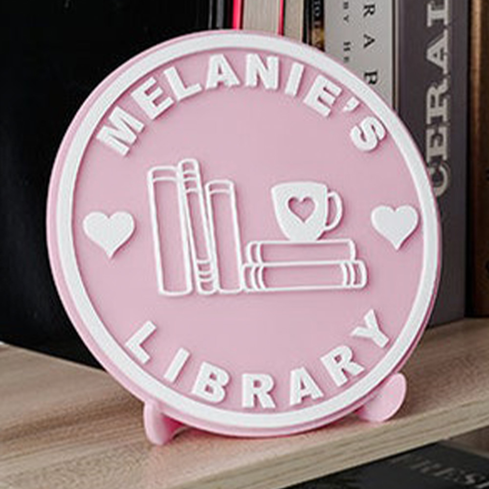 Home Office Bookshelves - ชั้นวางหนังสืออะคริลิกแบบกำหนดเองพร้อมขายึด - ของตกแต่งห้องนอนส่วนตัว - ของตกแต่งมุมหนังสือในห้องสมุด -