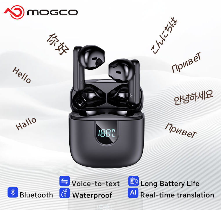 Noise Canceling Headphones - หูฟังแปลภาษา AI A18 รองรับ 164 ภาษา