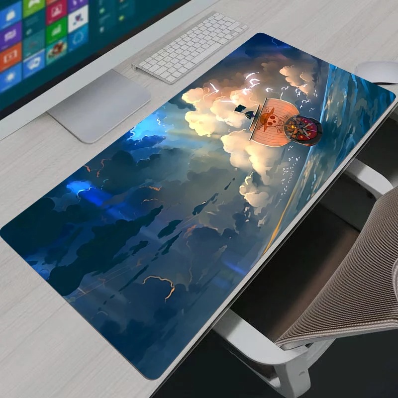 Home Office Keyboard - แผ่นรองเมาส์อนิเมะวันพีซจากญี่ปุ่น สำหรับเล่นเกมส์ ใช้ในบ้าน ใหม่ คุณภาพสูง HD