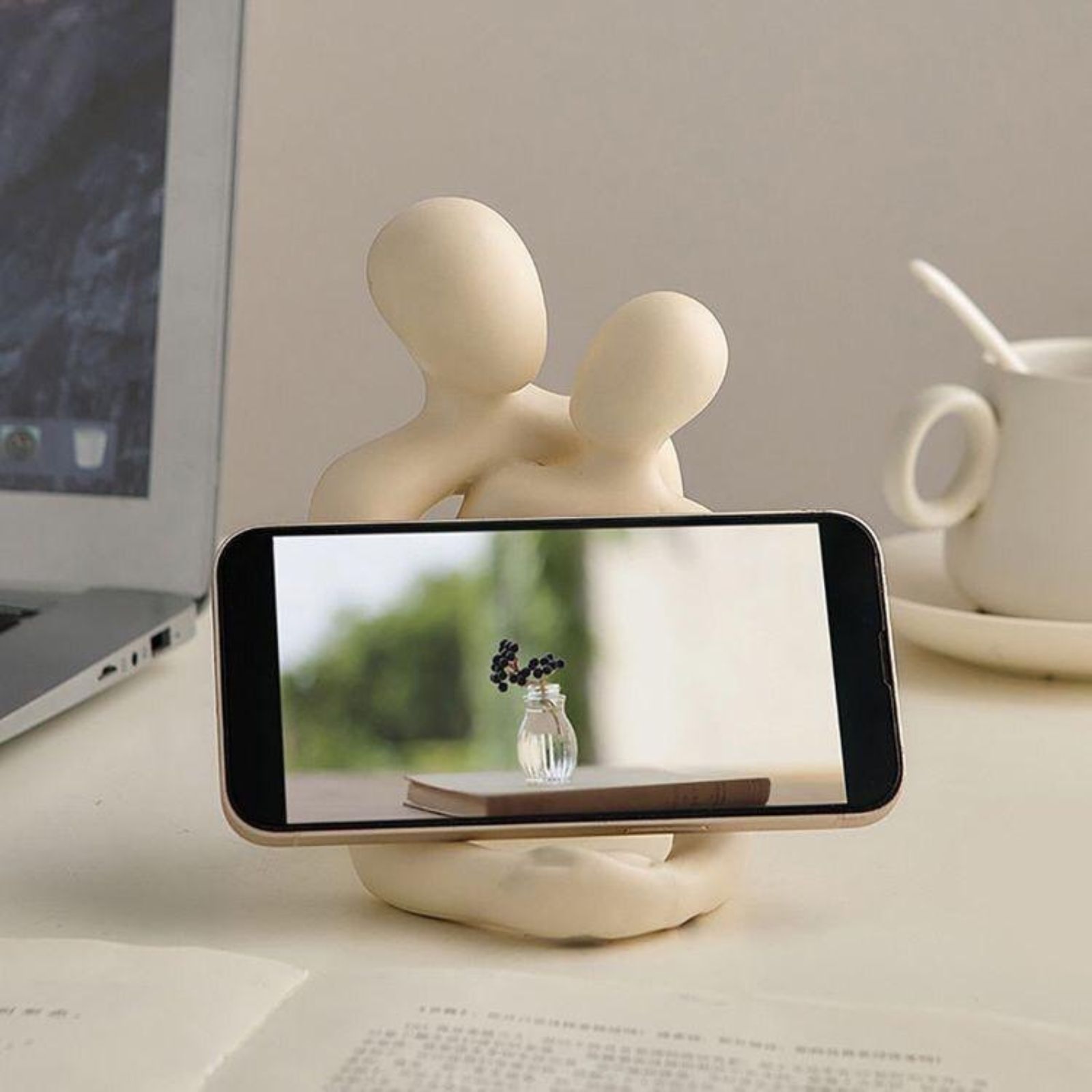 หุ่นเรซิ่นคู่ที่รักอบอุ่นใจ-สำ - Home Office Bookshelves บทวิจารณ์และราคา