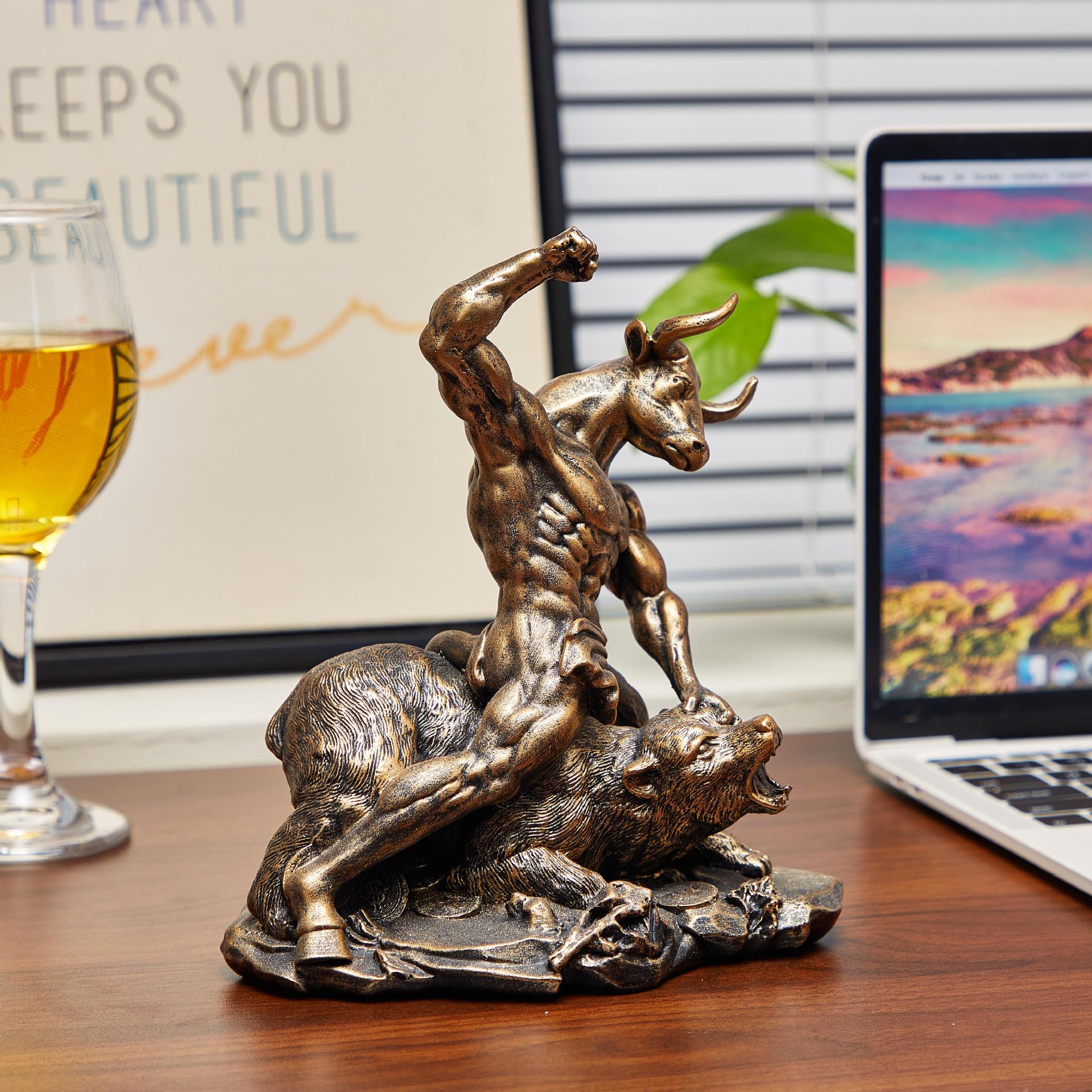 งานประดับตกแต่งรูปสัตว์เรซิ่น  - Home Office Bookshelves บทวิจารณ์และราคา
