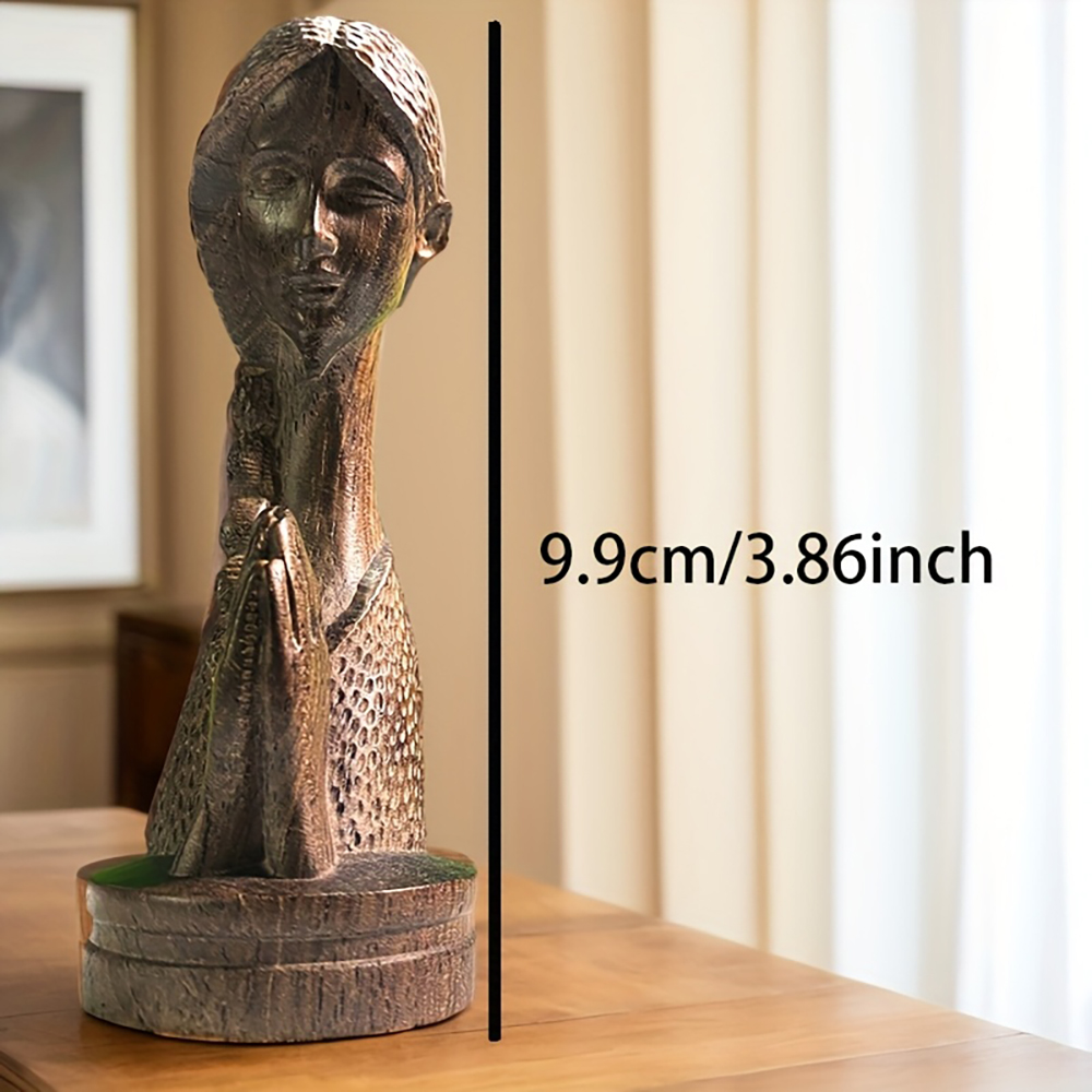 1 ชิ้น รูปปั้นเด็กหญิงกำลังอธิ - Home Office Bookshelves บทวิจารณ์และราคา