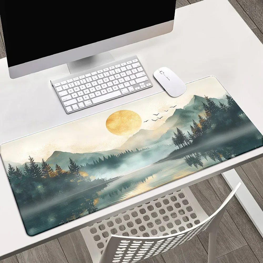 แผ่นรองเมาส์กันน้ำพิมพ์ลายวิวท - Home Office Keyboard บทวิจารณ์และราคา
