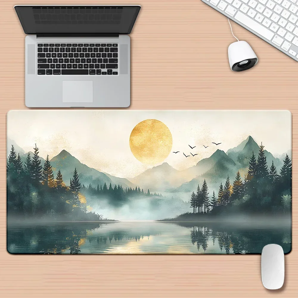 แผ่นรองเมาส์กันน้ำพิมพ์ลายวิวท - Home Office Keyboard บทวิจารณ์และราคา