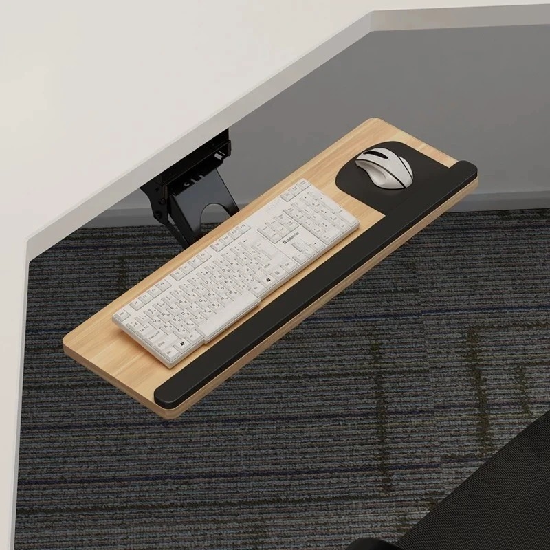 ถาดวางคีย์บอร์ดใต้โต๊ะพร้อมแผ่ - Home Office Keyboard บทวิจารณ์และราคา