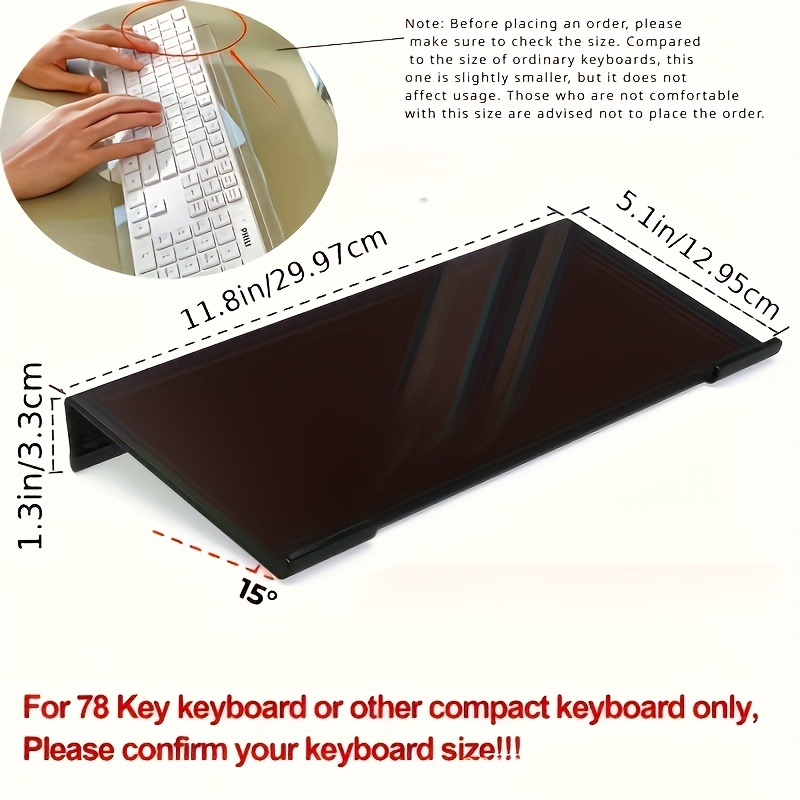 ขาตั้งคีย์บอร์ดอะคริลิค ตัวจัด - Home Office Keyboard บทวิจารณ์และราคา