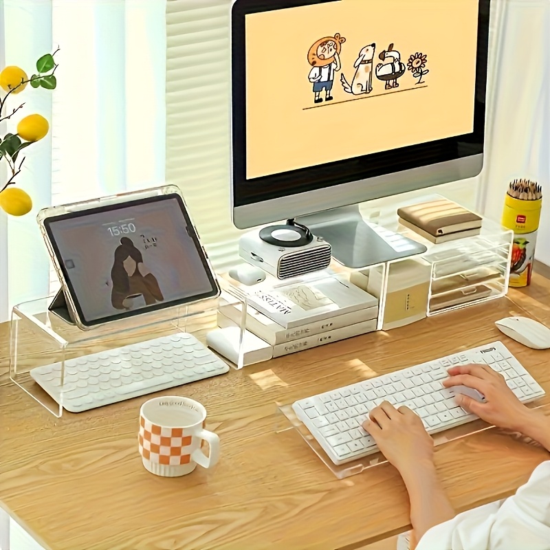 ขาตั้งคีย์บอร์ดอะคริลิค ตัวจัด - Home Office Keyboard บทวิจารณ์และราคา