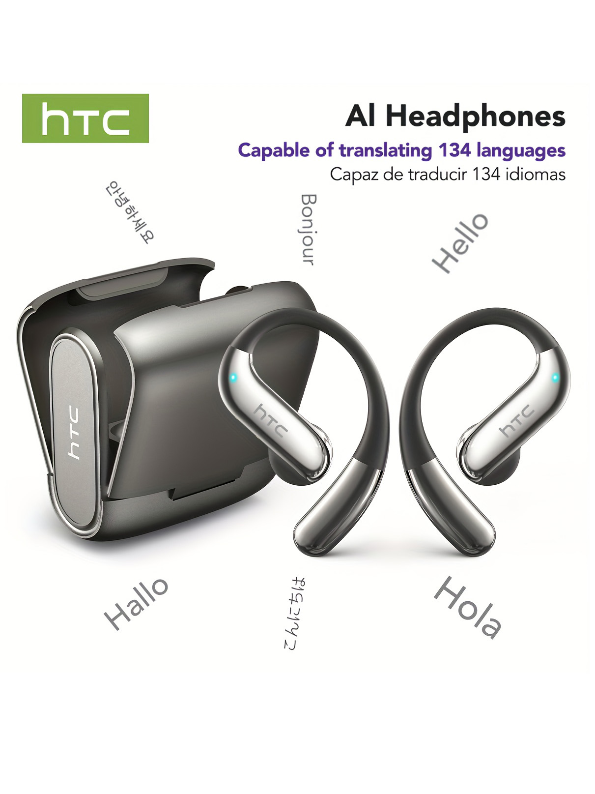 หูฟังบลูทูธแบบเปิดหู HTC เล่นไ - Noise Canceling Headphones บทวิจารณ์และราคา