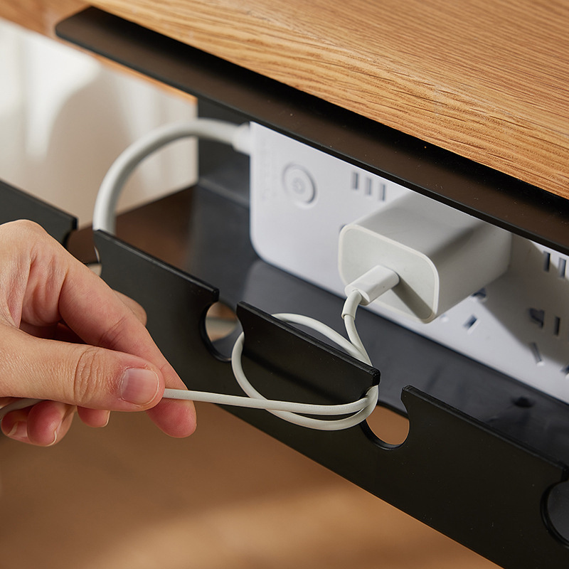 NEW* ถาดจัดเก็บสายเคเบิลใต้โต๊ - Power Strip Desk บทวิจารณ์และราคา