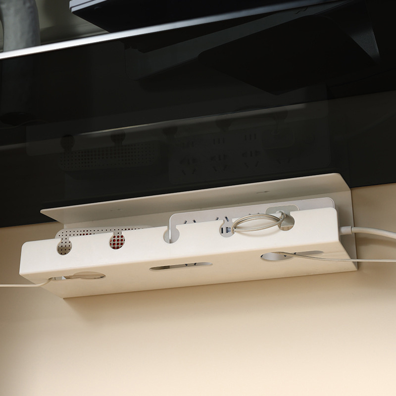 NEW* ถาดจัดเก็บสายเคเบิลใต้โต๊ - Power Strip Desk บทวิจารณ์และราคา