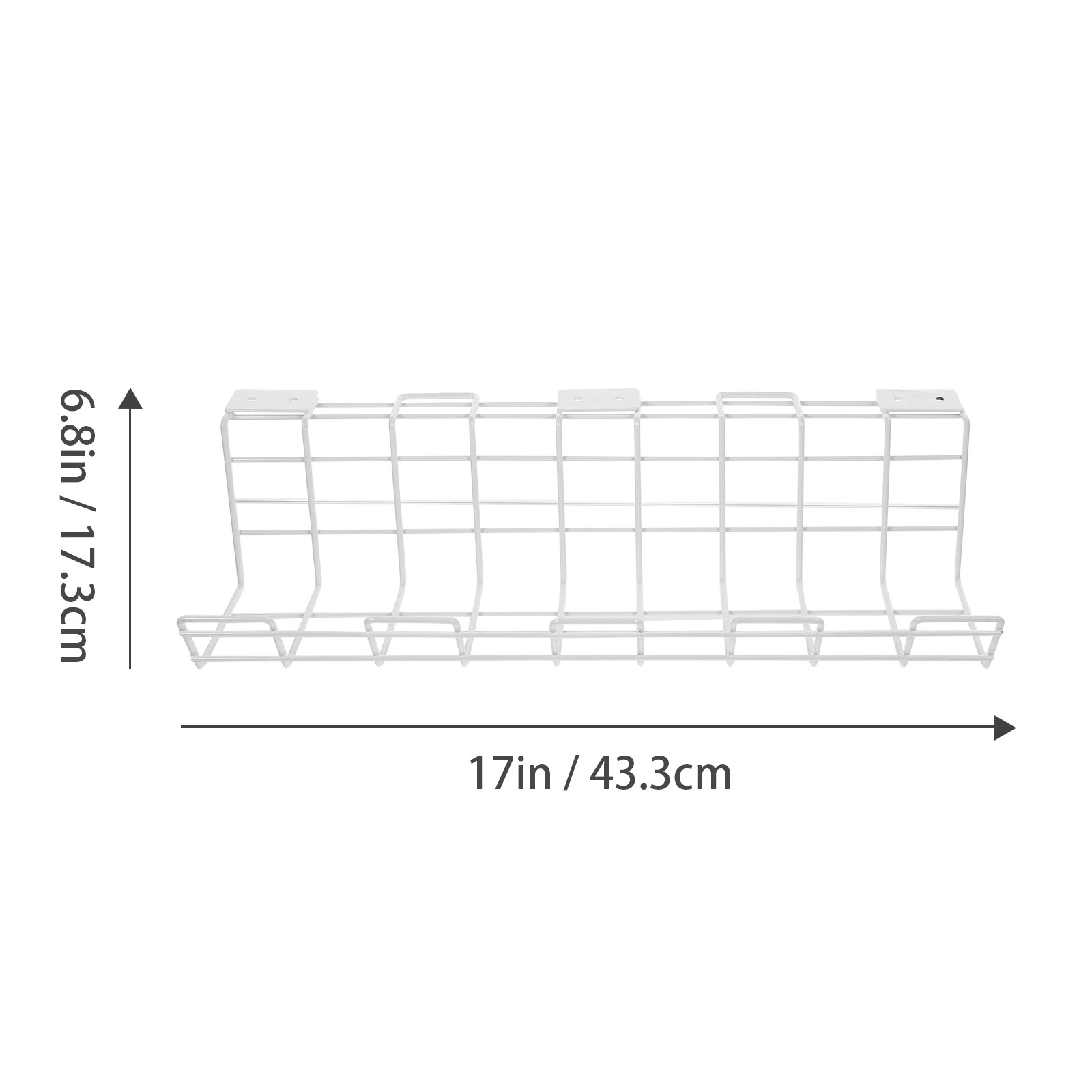 ชั้นวางจัดระเบียบสายเคเบิลใต้โ - Power Strip Desk บทวิจารณ์และราคา