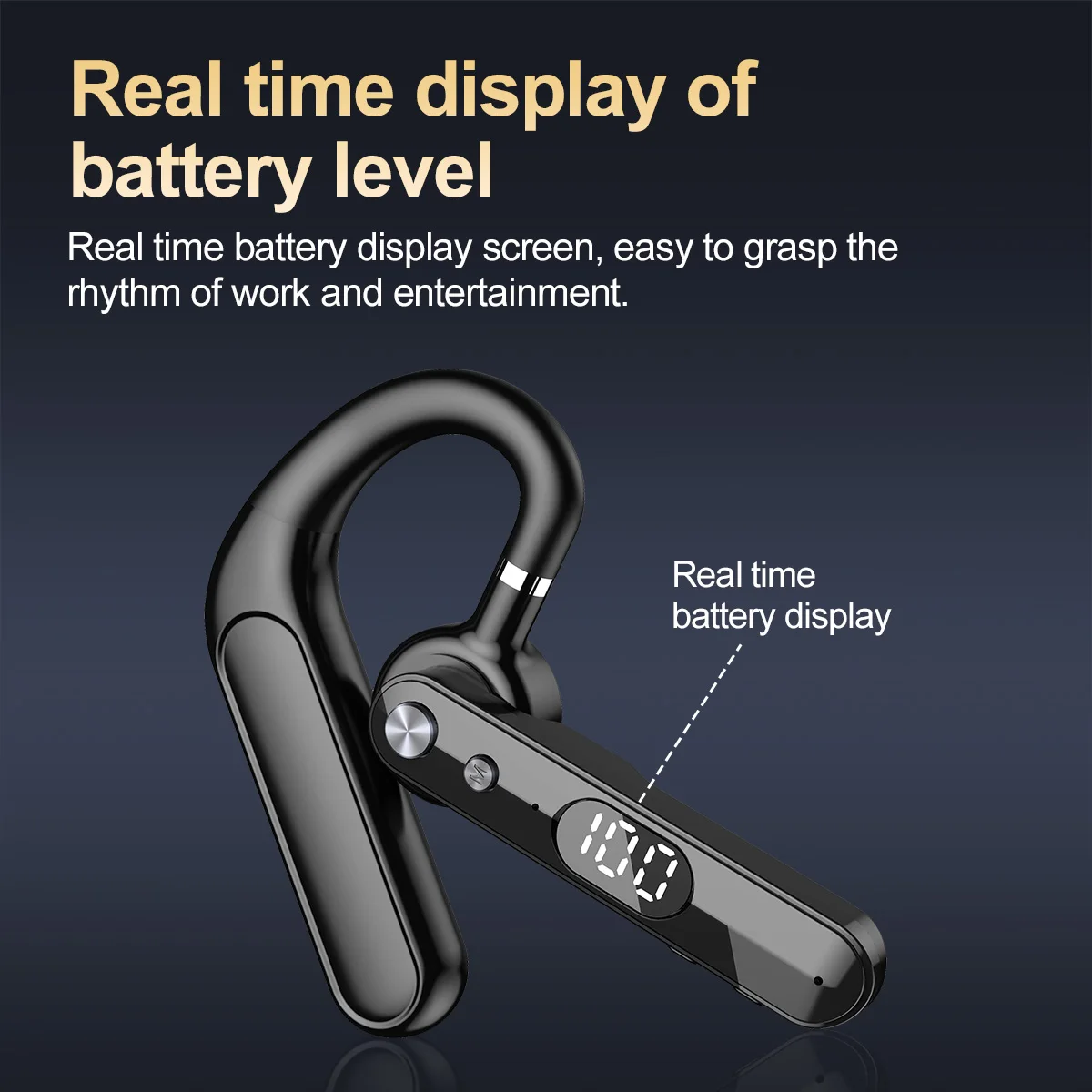 หูฟังไร้สายบลูทูธพร้อมไมโครโฟน - Noise Canceling Headphones บทวิจารณ์และราคา
