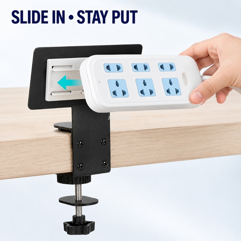 ถาดจัดระเบียบสายไฟใต้โต๊ะ ที่ย - Power Strip Desk บทวิจารณ์และราคา