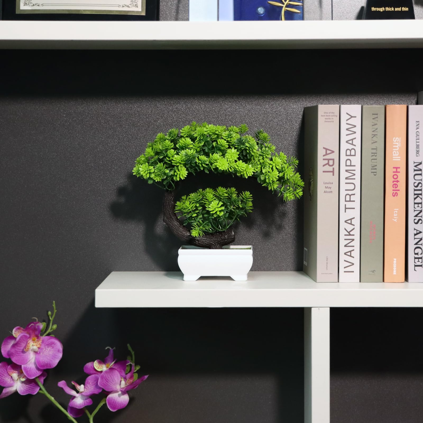 ต้นไม้ประดิษฐ์ขนาดเล็ก Uflower - Home Office Bookshelves บทวิจารณ์และราคา