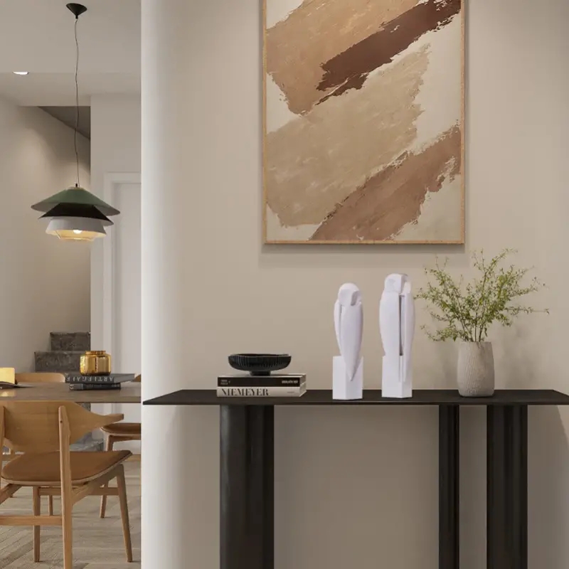 ตุ๊กตาตกแต่ง patung pajangan น - Home Office Bookshelves บทวิจารณ์และราคา