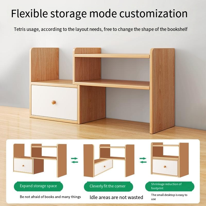 โต๊ะชั้นวางหนังสือสก์ท็อปเก็บเ - Home Office Bookshelves บทวิจารณ์และราคา